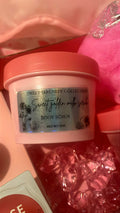 Sweet golden milk scrub