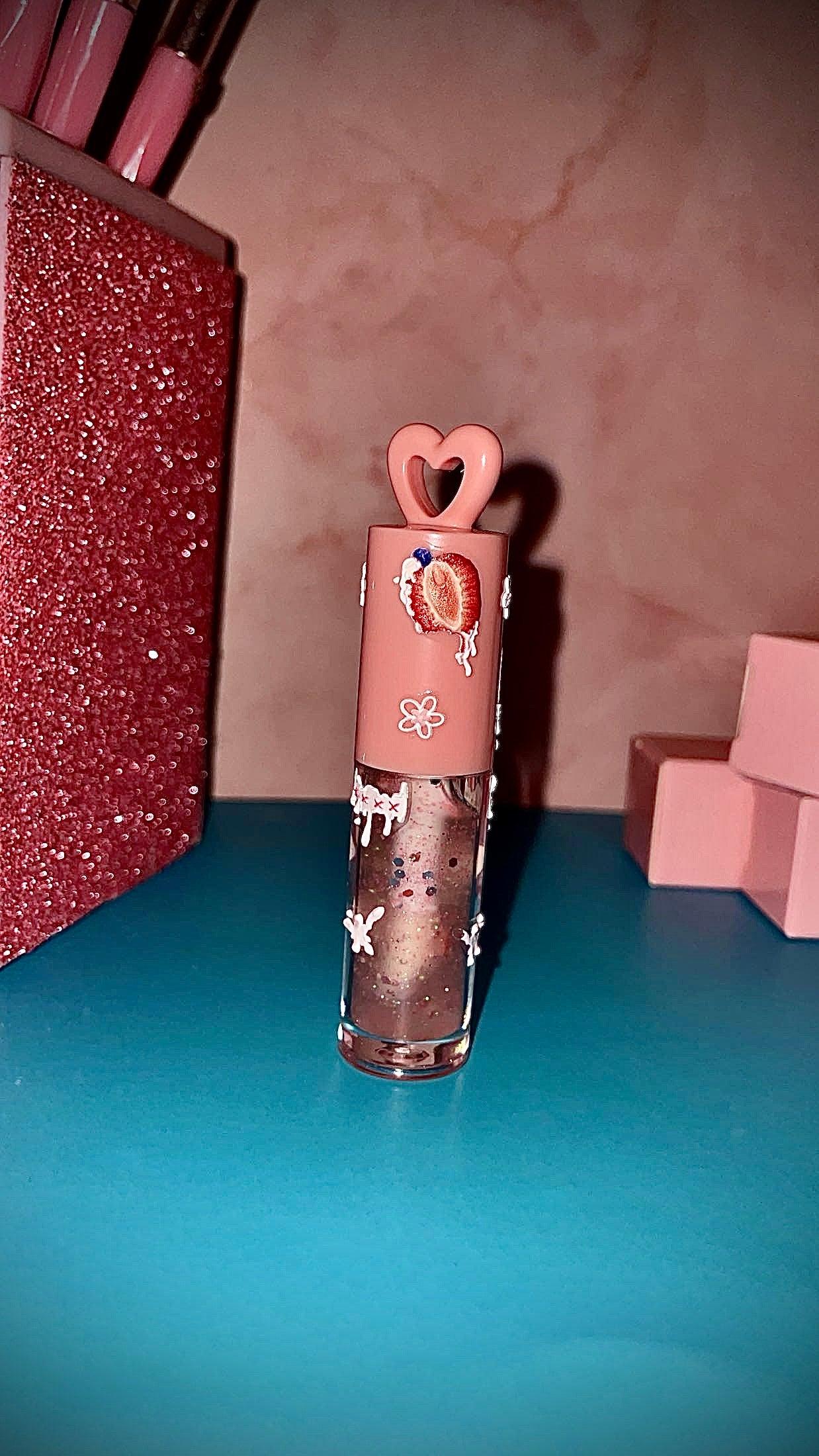 Pink candy splash