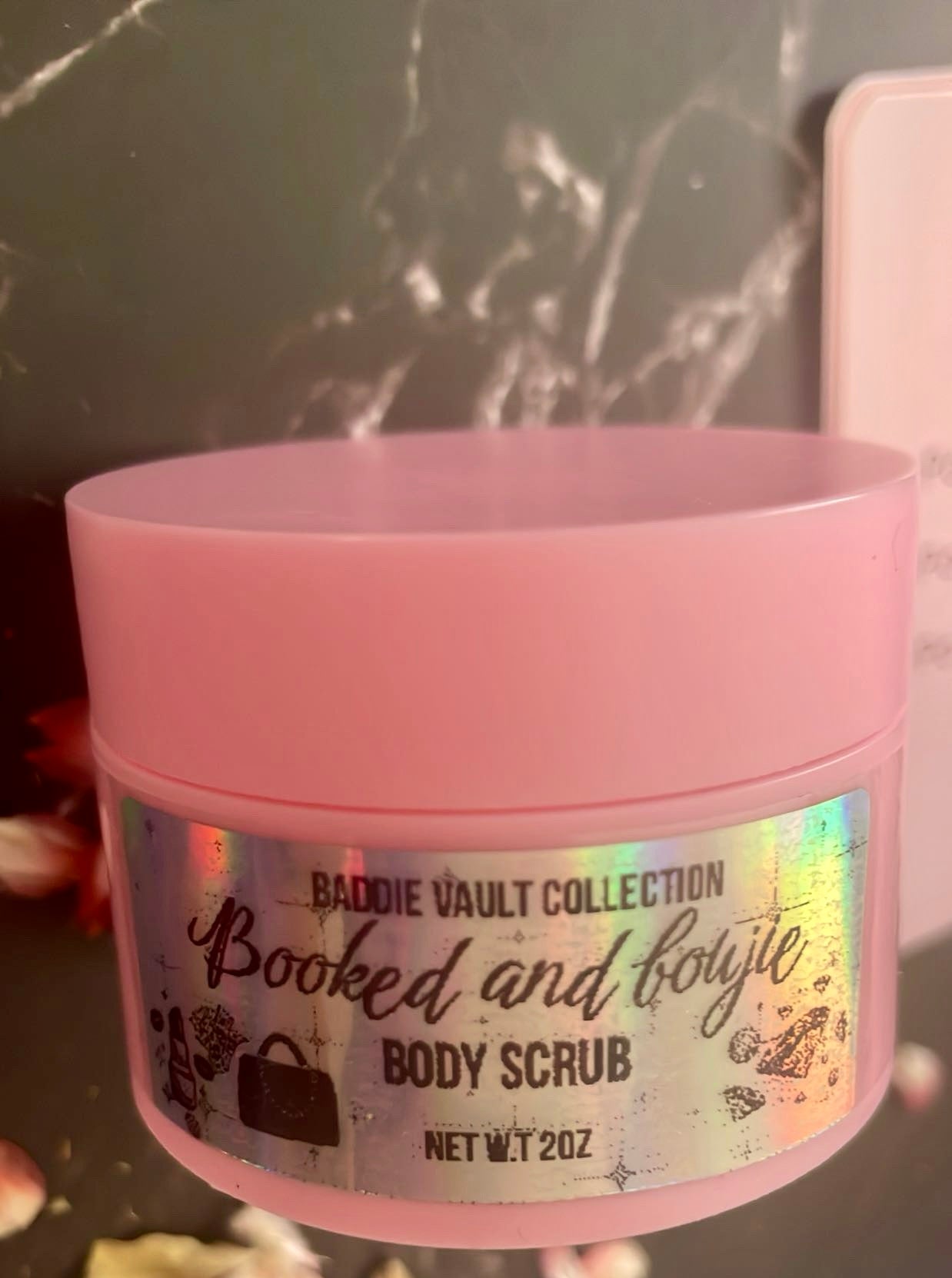 Booked and boujie body scrub