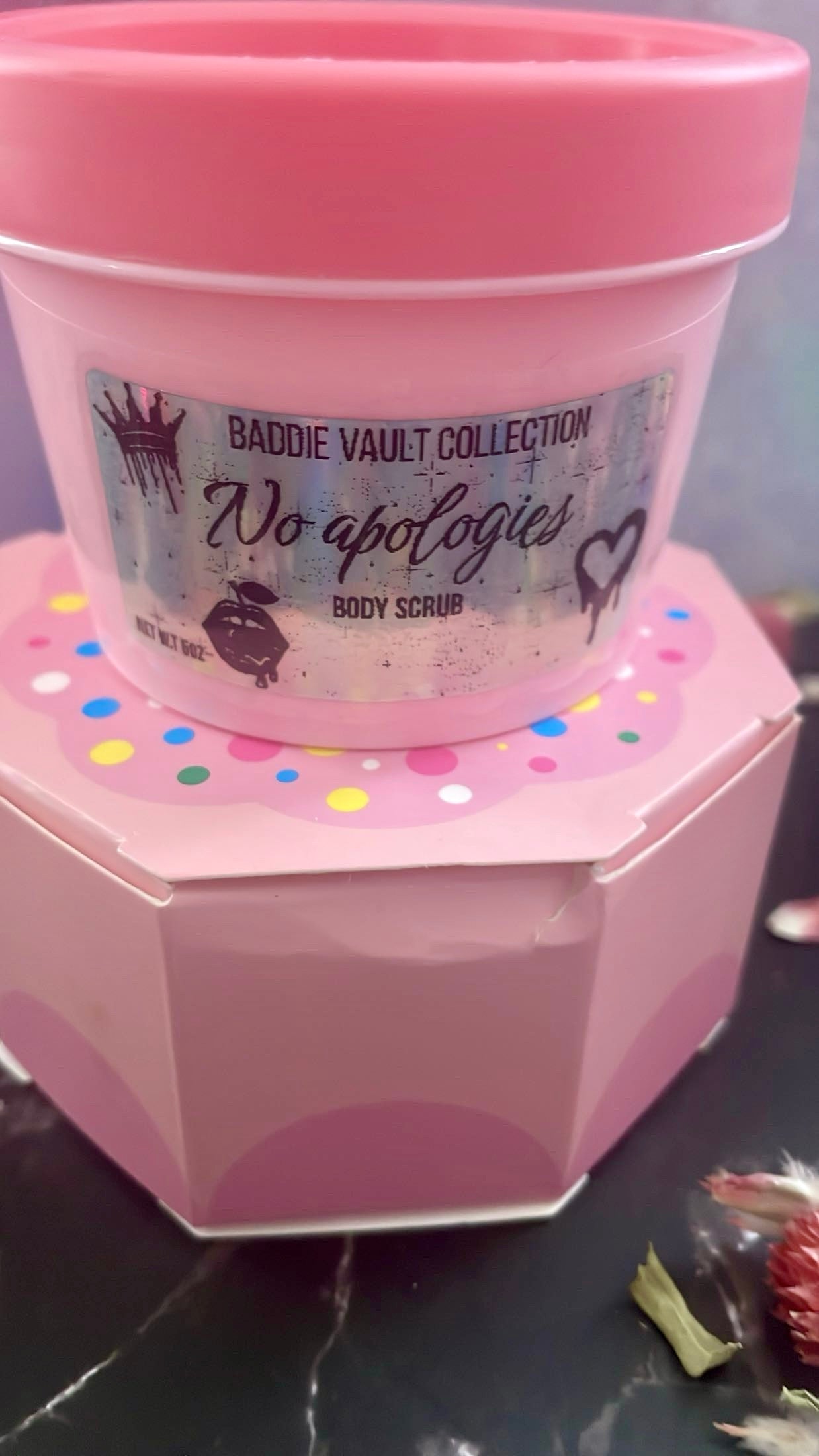 No apologies body scrub