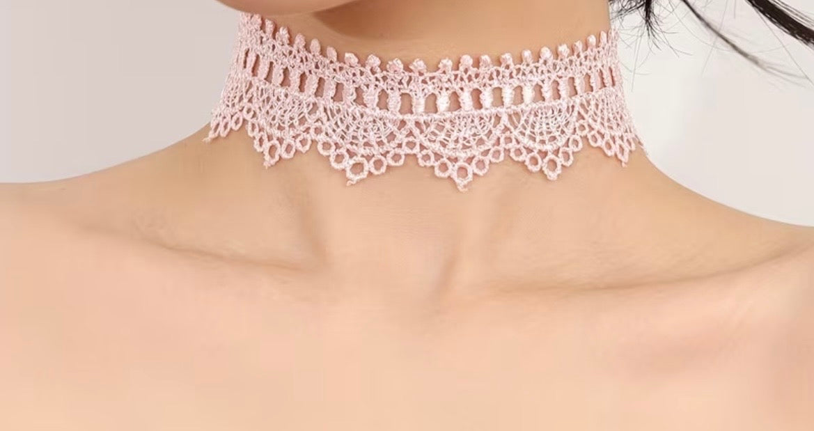 💝 Soft Girl Lace Collar