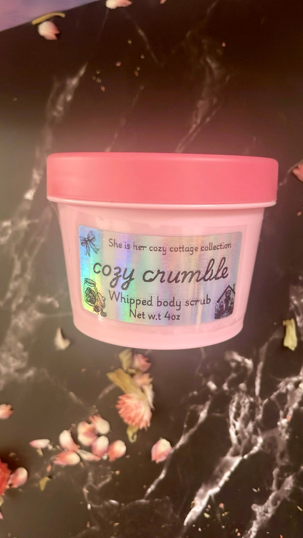 Cozy crumble body scrub